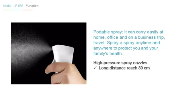 Spray o3 water purifier - Image 2